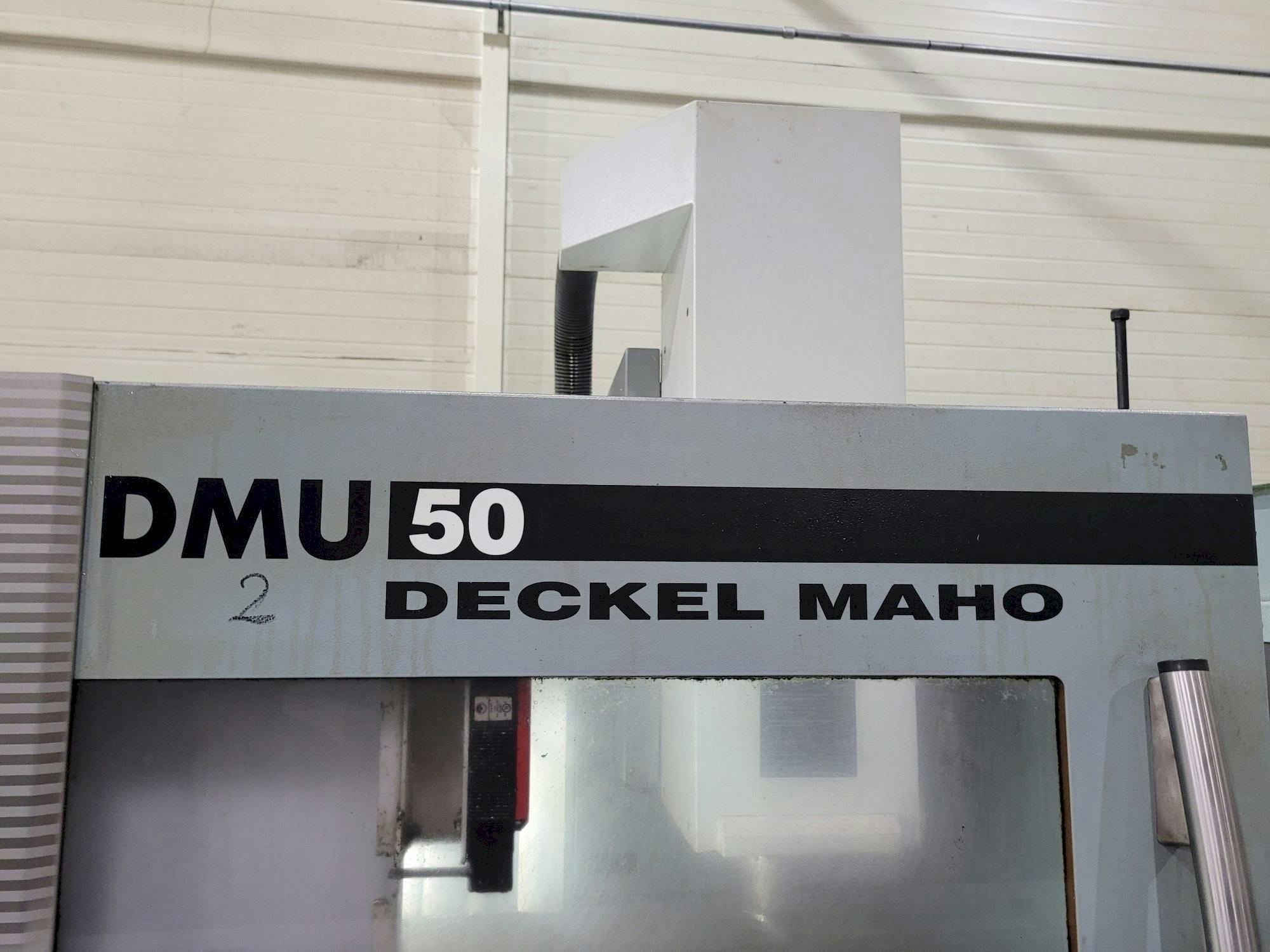 Front view of DECKEL MAHO DMU 50  machine