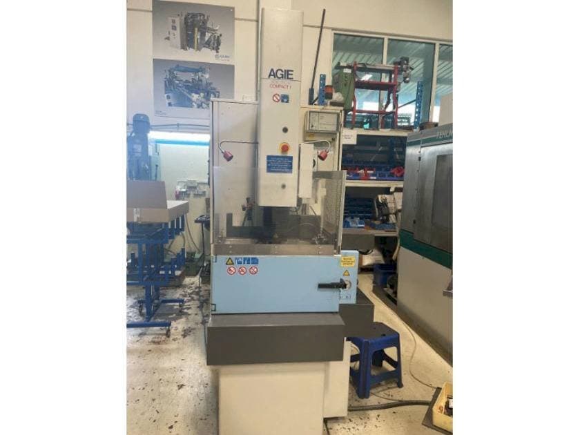 Front view of AGIE Agietron Compact 1  machine