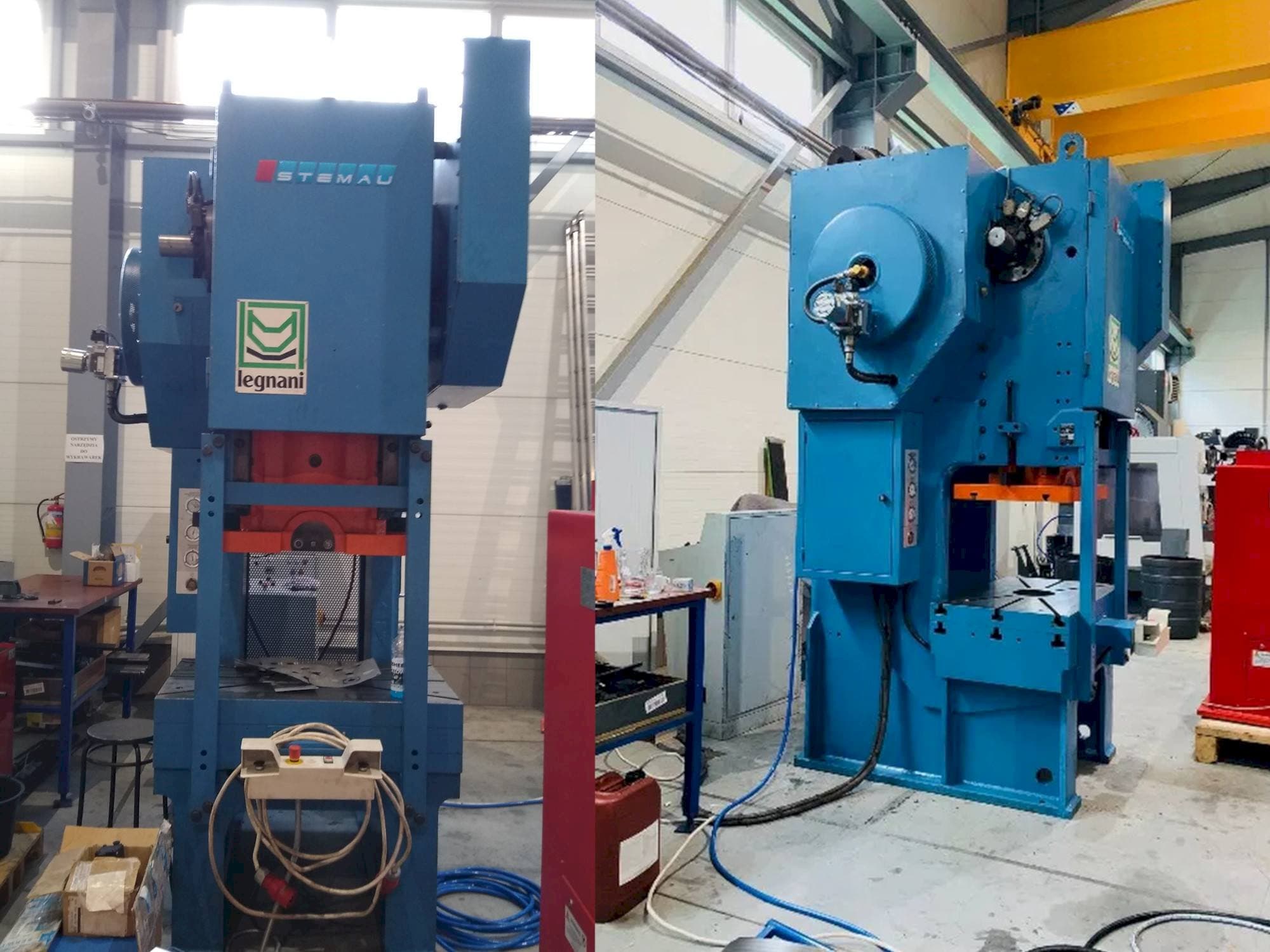 Front view of LEGNANI FACS 160R machine