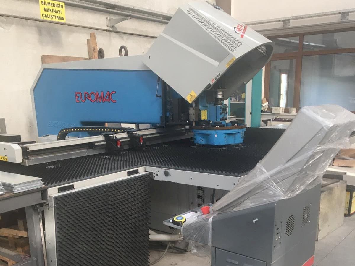 Front view of Euromac MTX Flex 6 machine