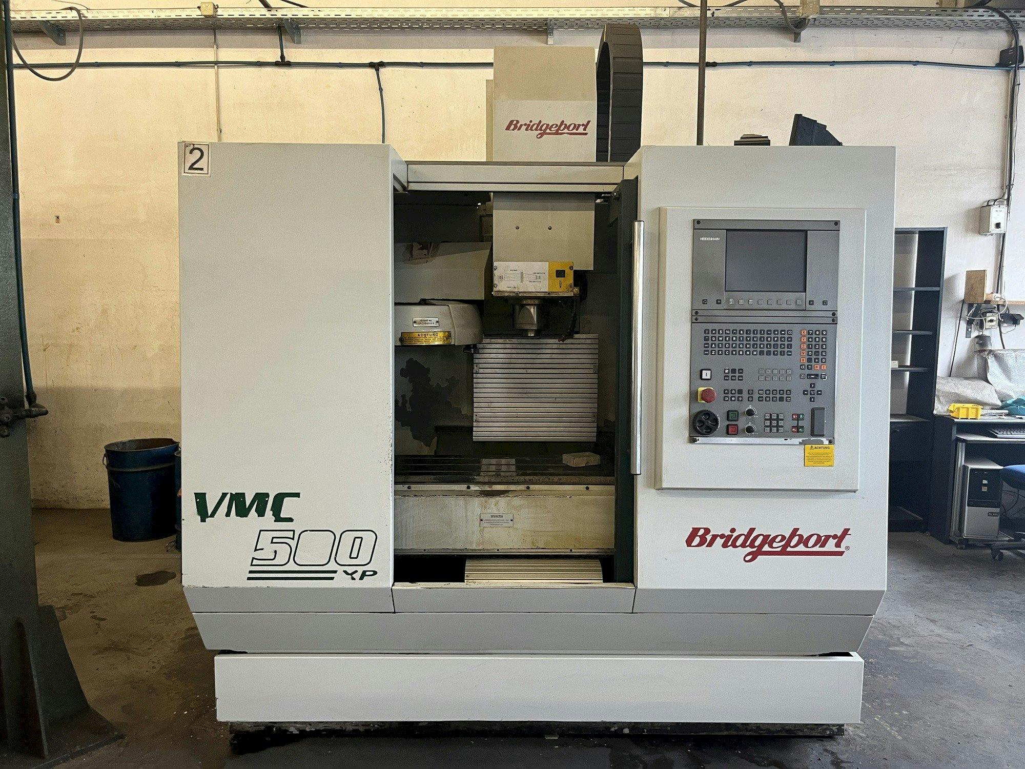 Front view of Bridgeport VMC500XP  machine