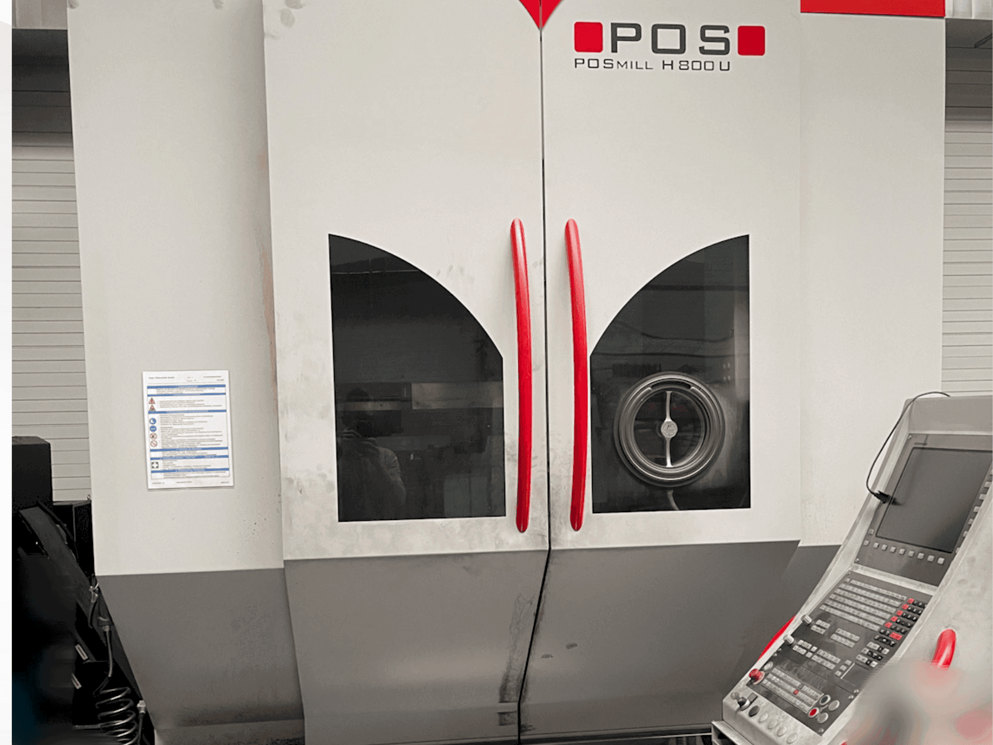 Front view of POSmill H800U machine