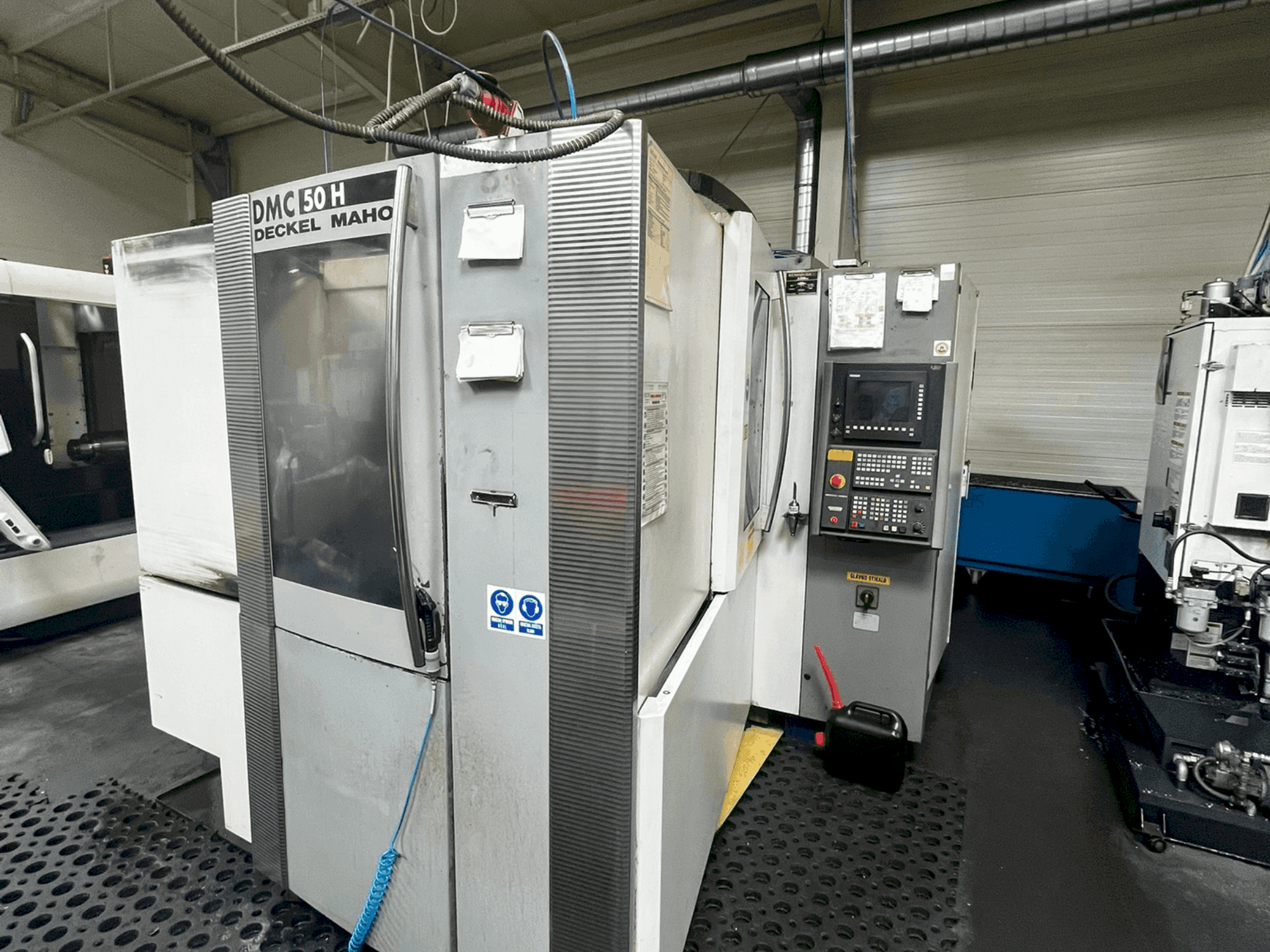 Front view of DECKEL MAHO DMC 50 H machine
