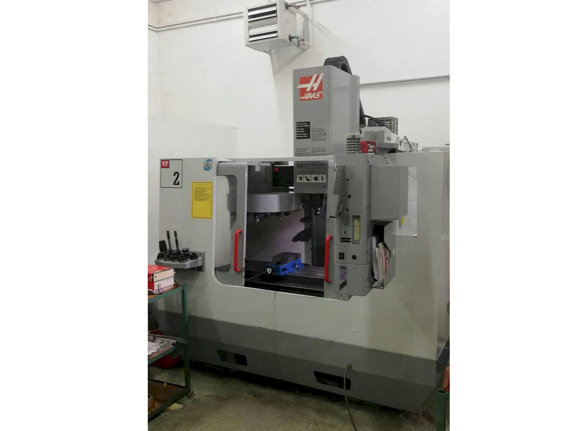 Front view of HAAS VF-2DHE  machine