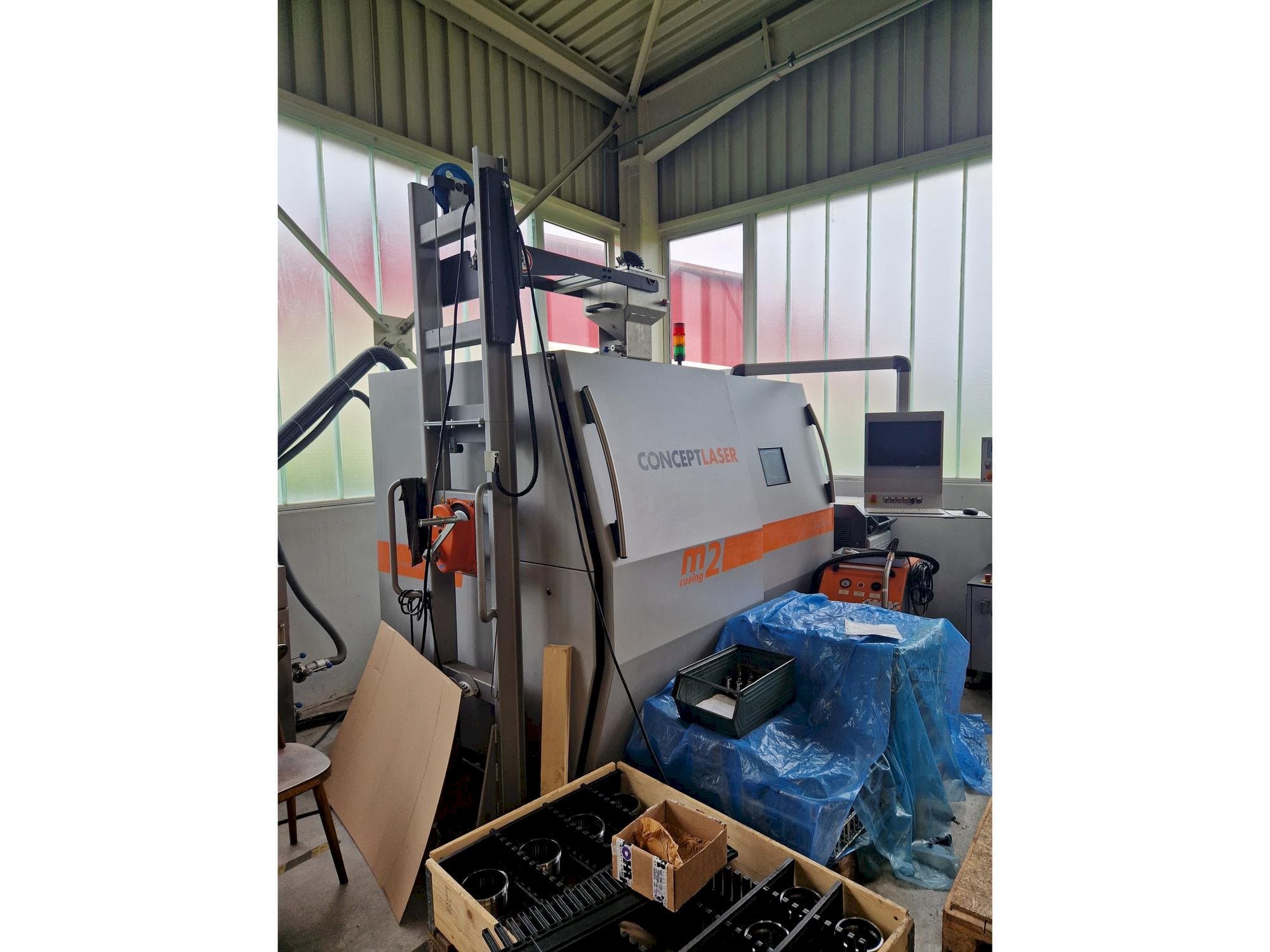 Front view of CONCEPT LASER M2 cusing machine