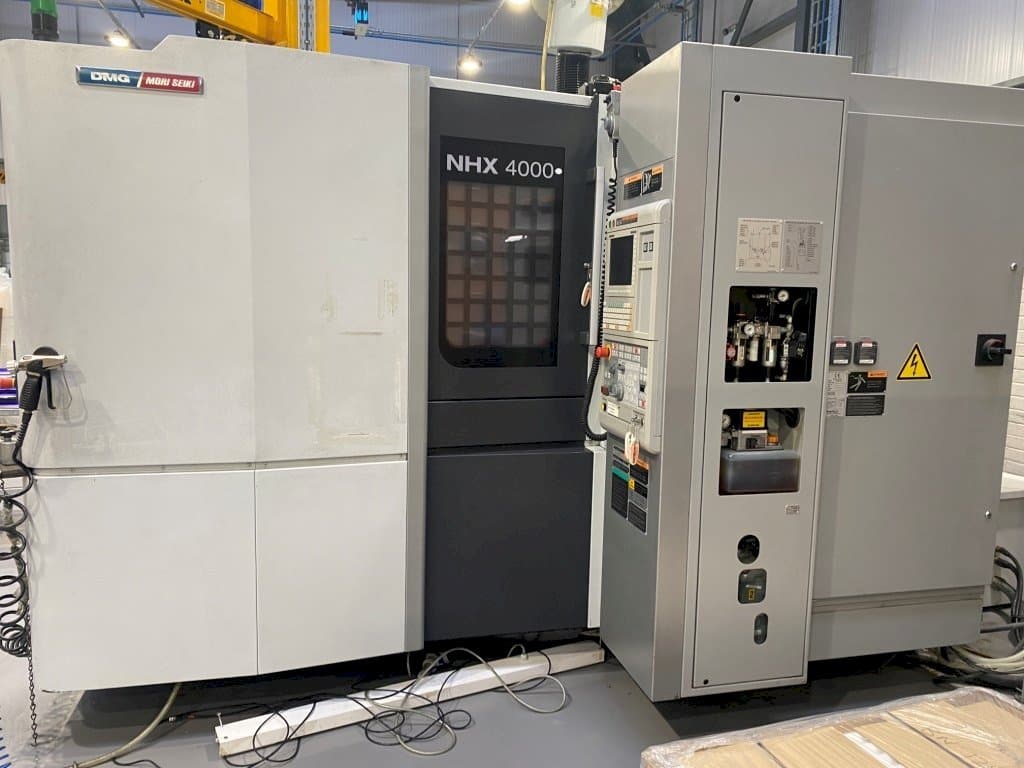 Front view of DMG Mori Seiki NHX4000 machine