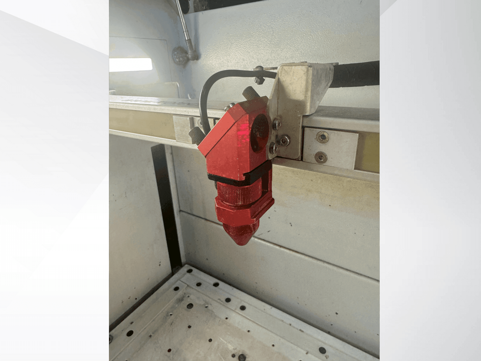 Front view of Trotec Speedy 360  machine