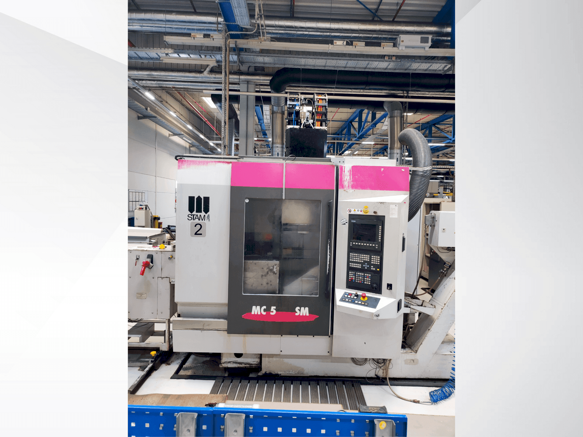 Front view of STAMA MC 531/SINGLE machine