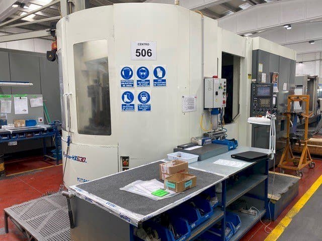 Front view of Kitamura Mycenter HX630L machine