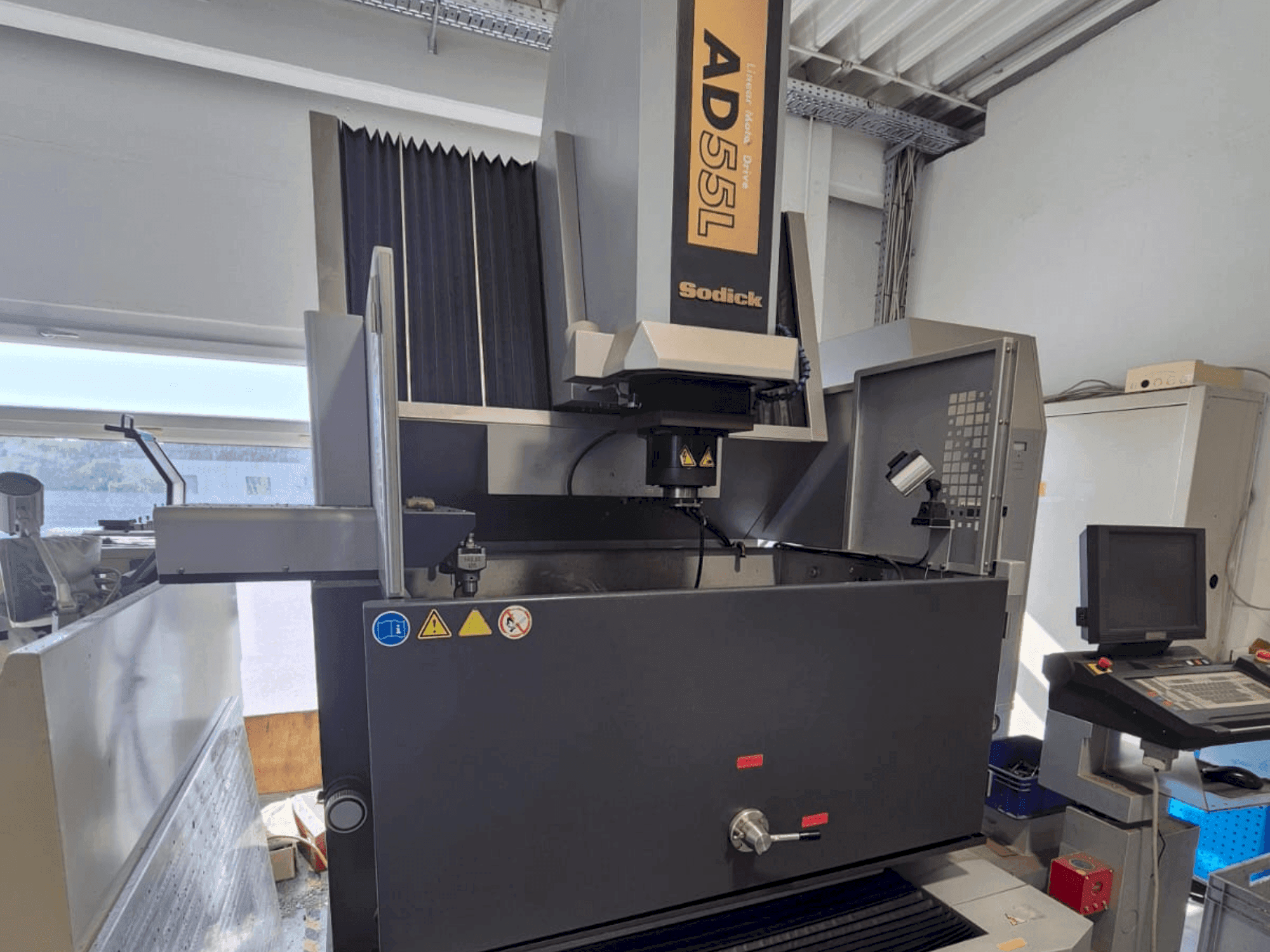 Front view of Sodick AD 55 L machine