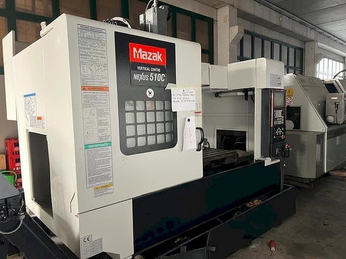 Front view of Mazak VCN 510C  machine