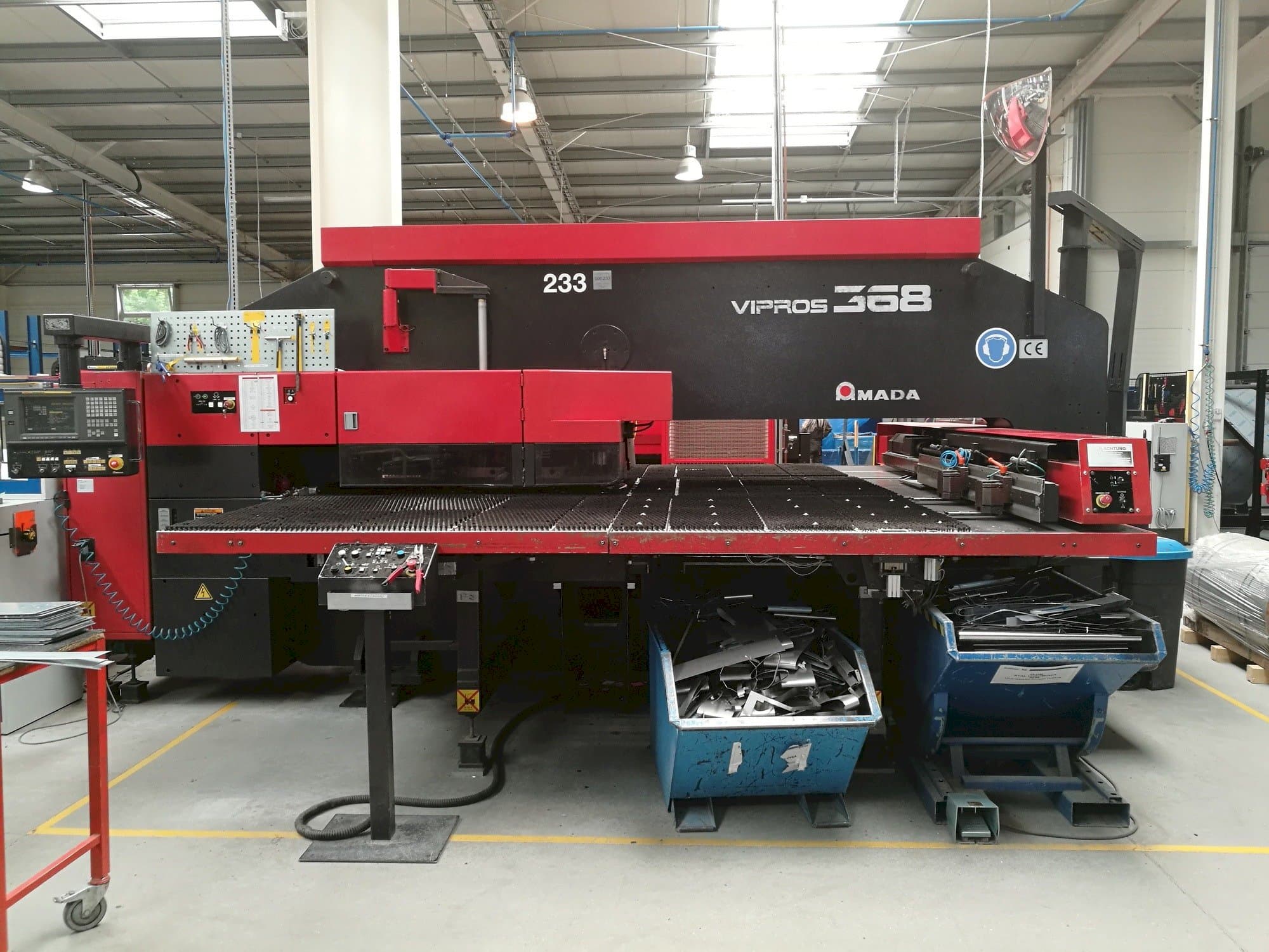 Front view of AMADA VIPROS 368 King  machine