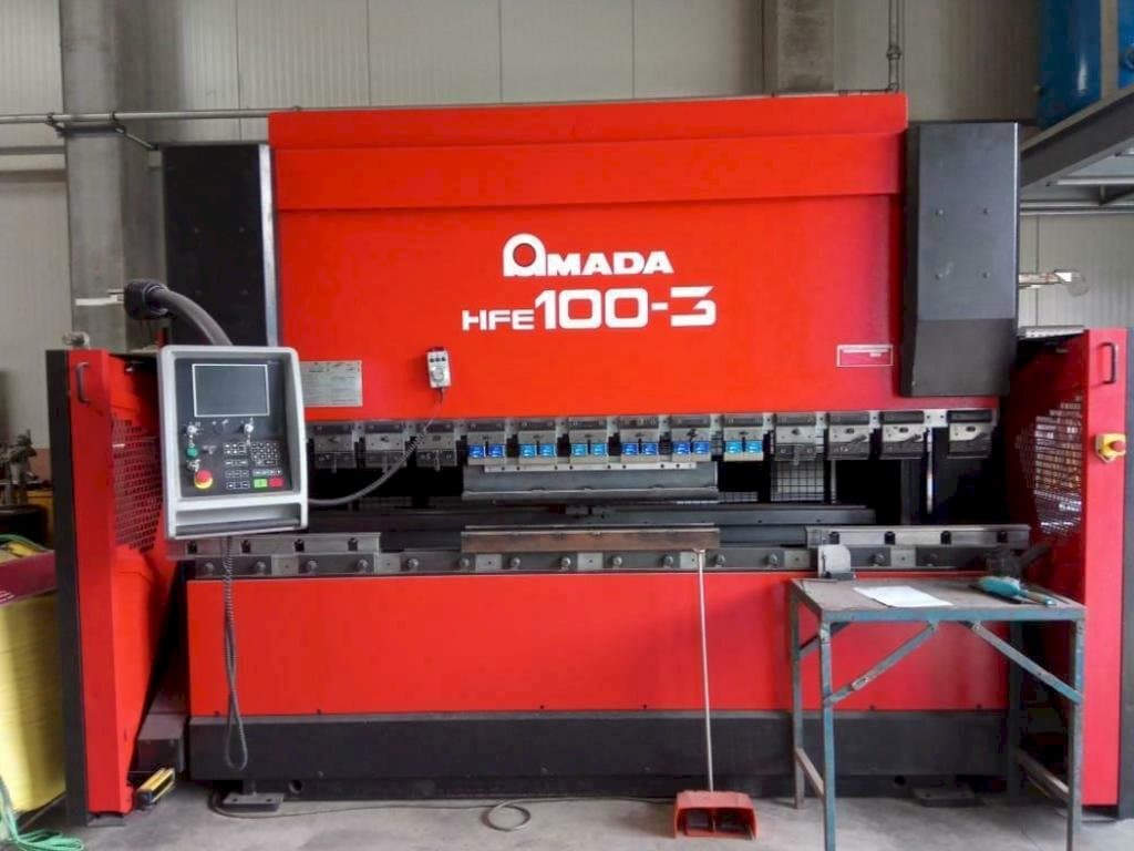 Front view of AMADA HFE 100-3  machine