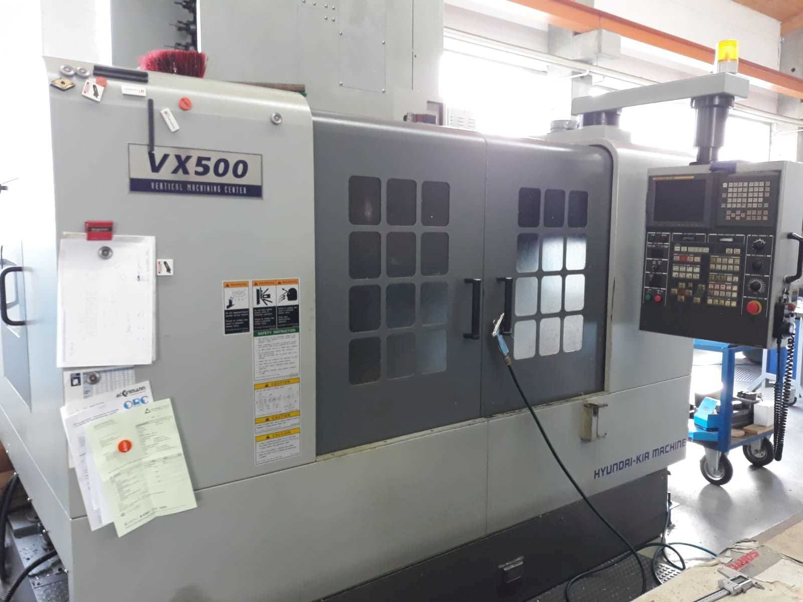 Front view of Hyundai Kia VX500  machine