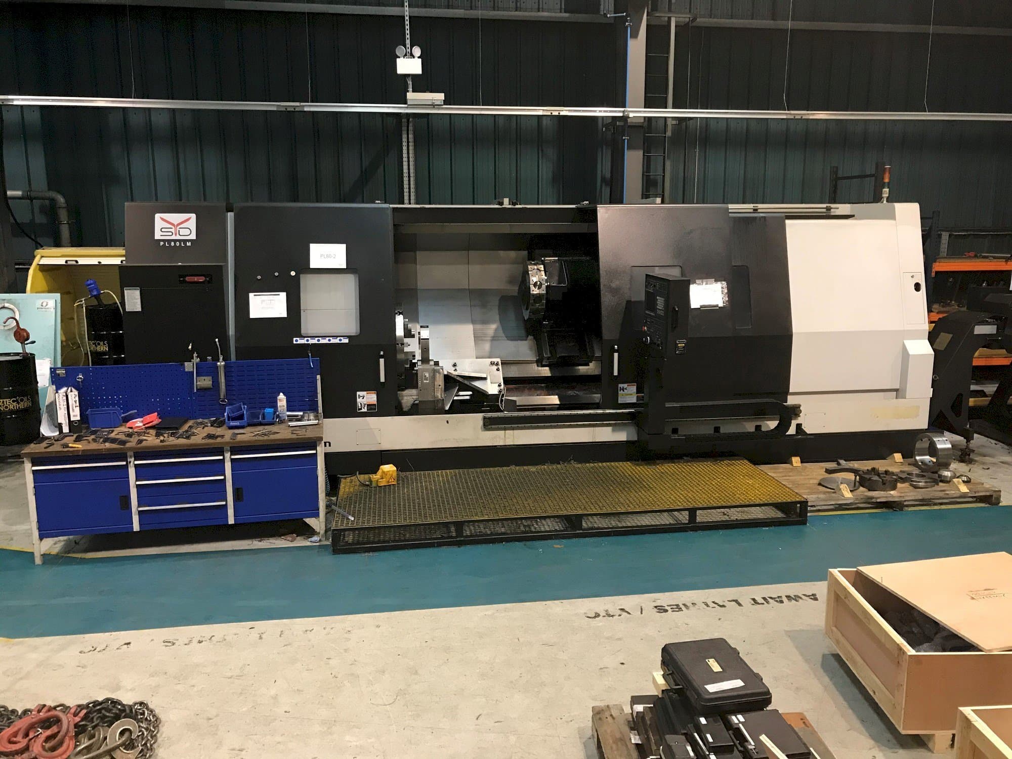 Front view of Samsung PL 80 LM machine