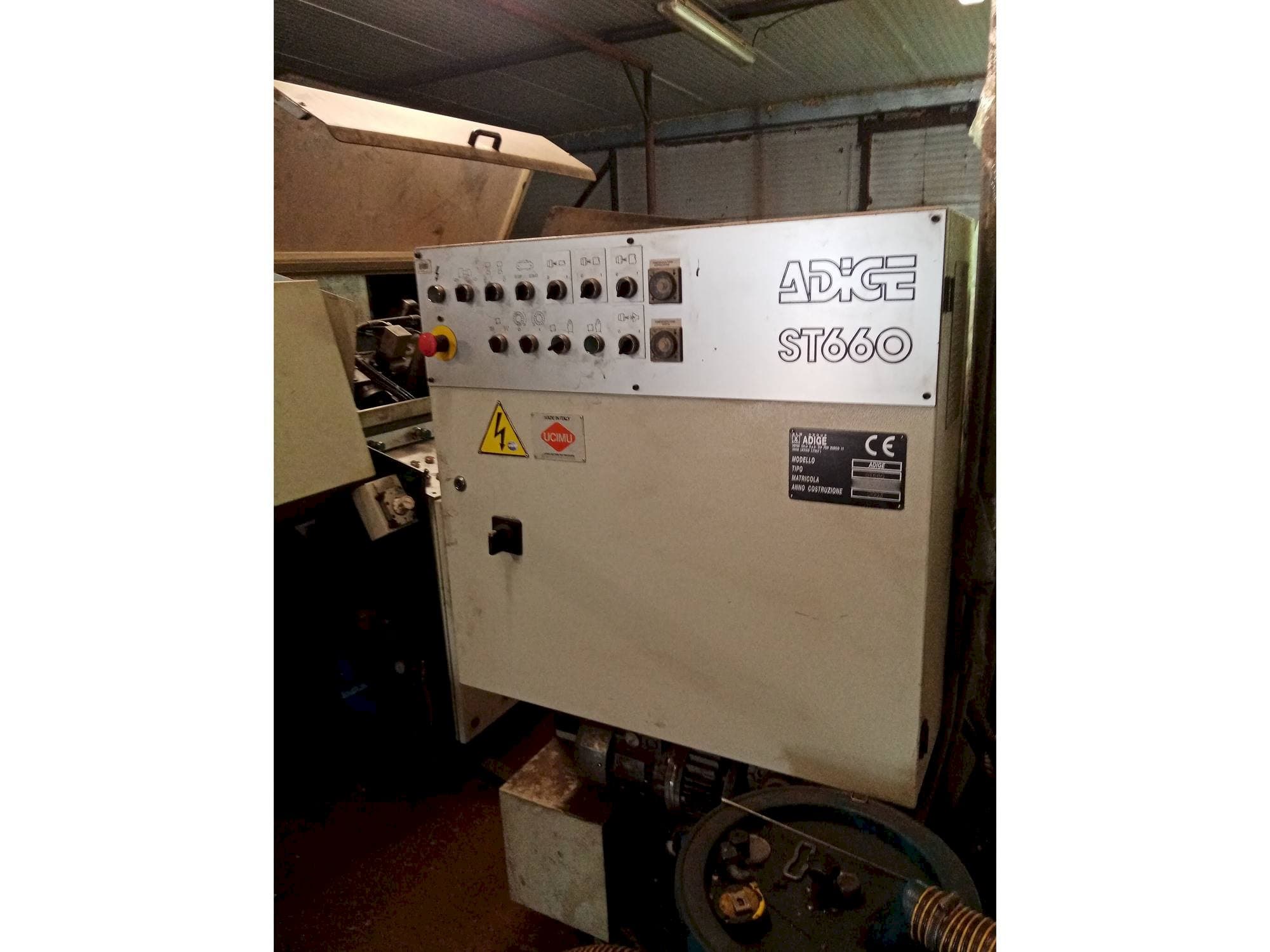 Front view of ADIGE TT640 ST660  machine