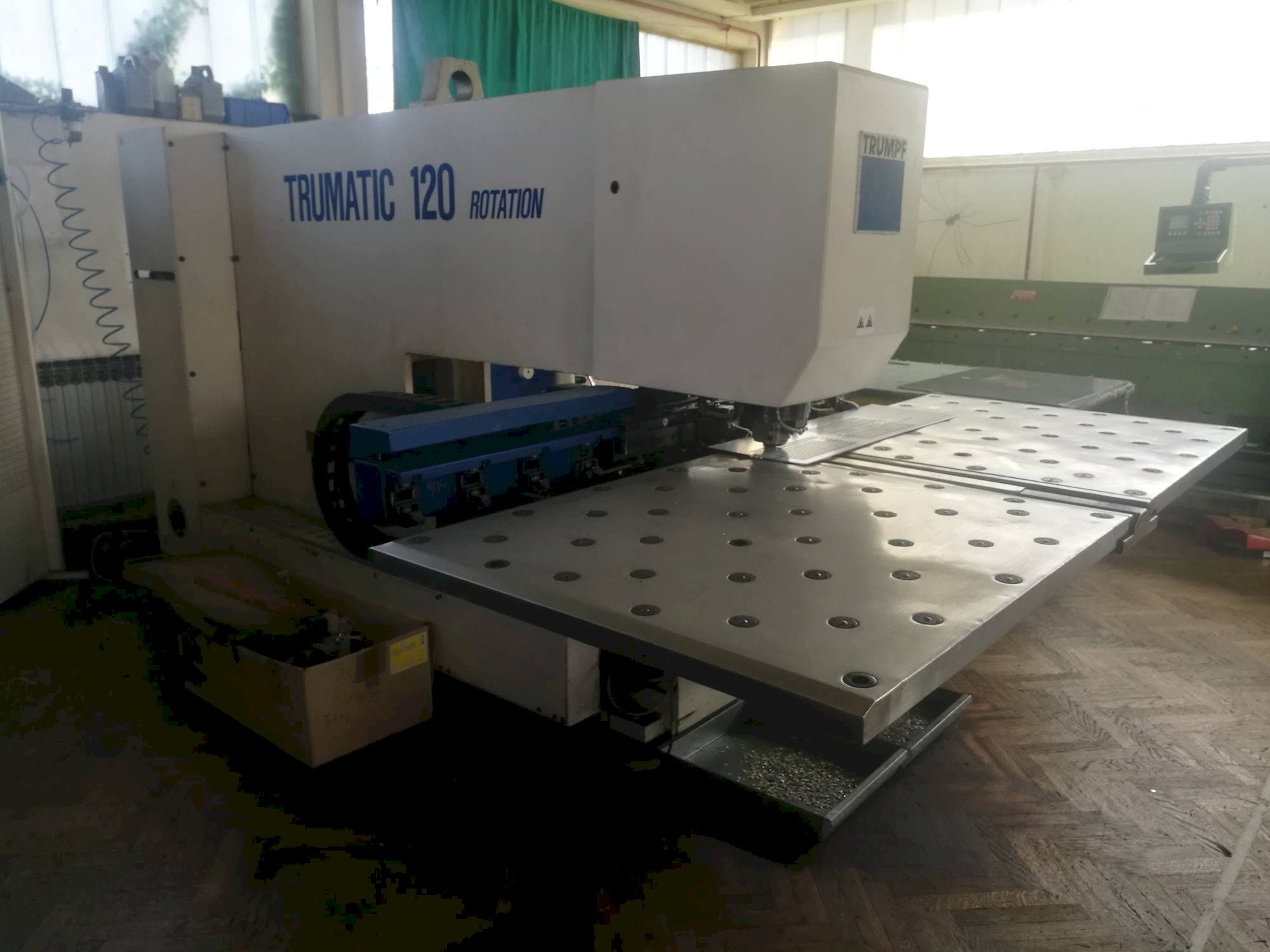 Front view of Trumpf Trumatic 120R  machine