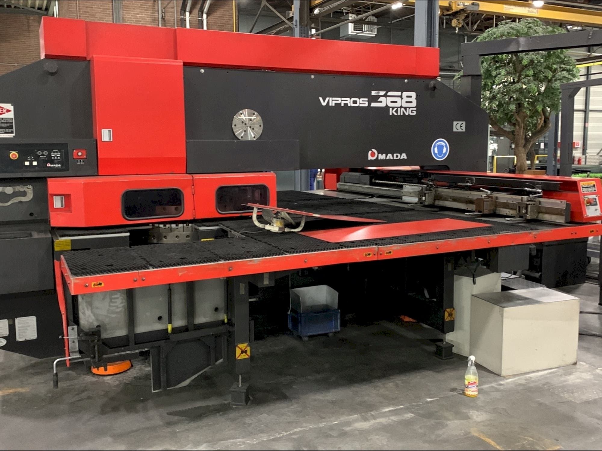 Front view of AMADA Vipros 368 King machine