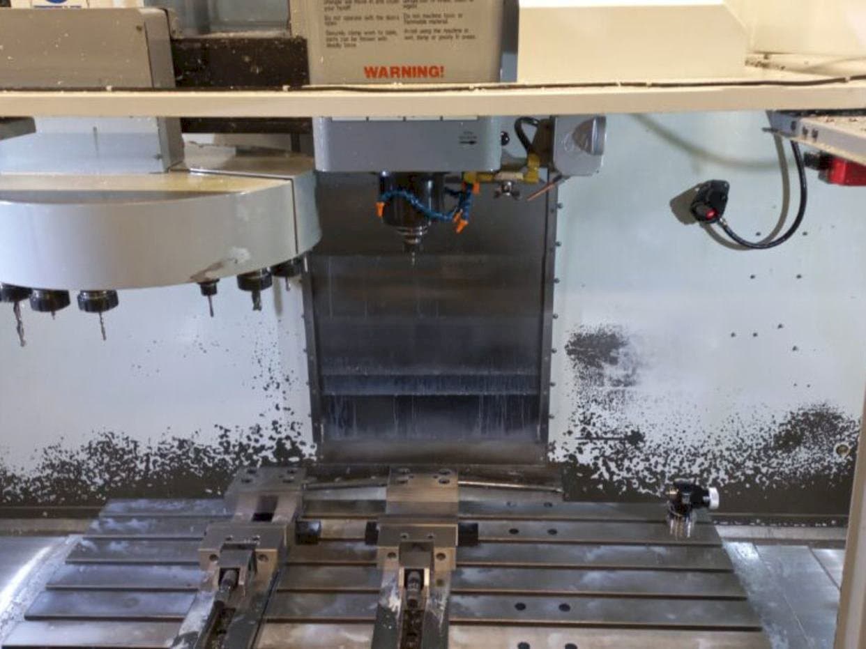 Front view of HAAS VF-4 DHE machine