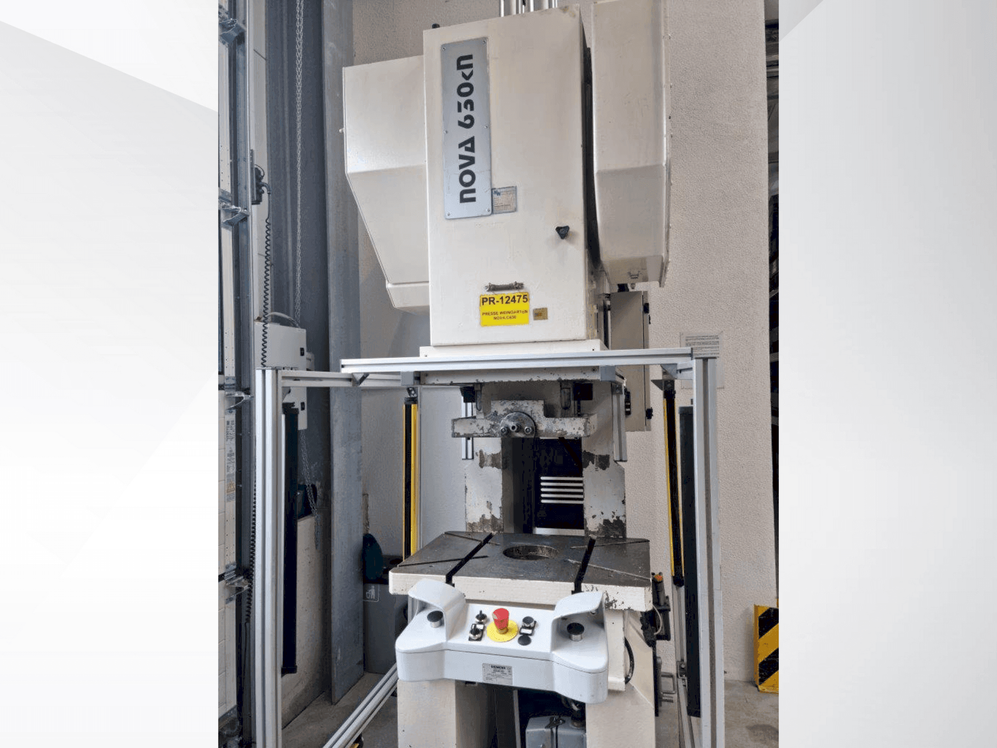 Front view of BEUTLER Nova C630kN  machine