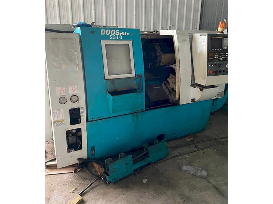 Front view of Doosan S310 machine