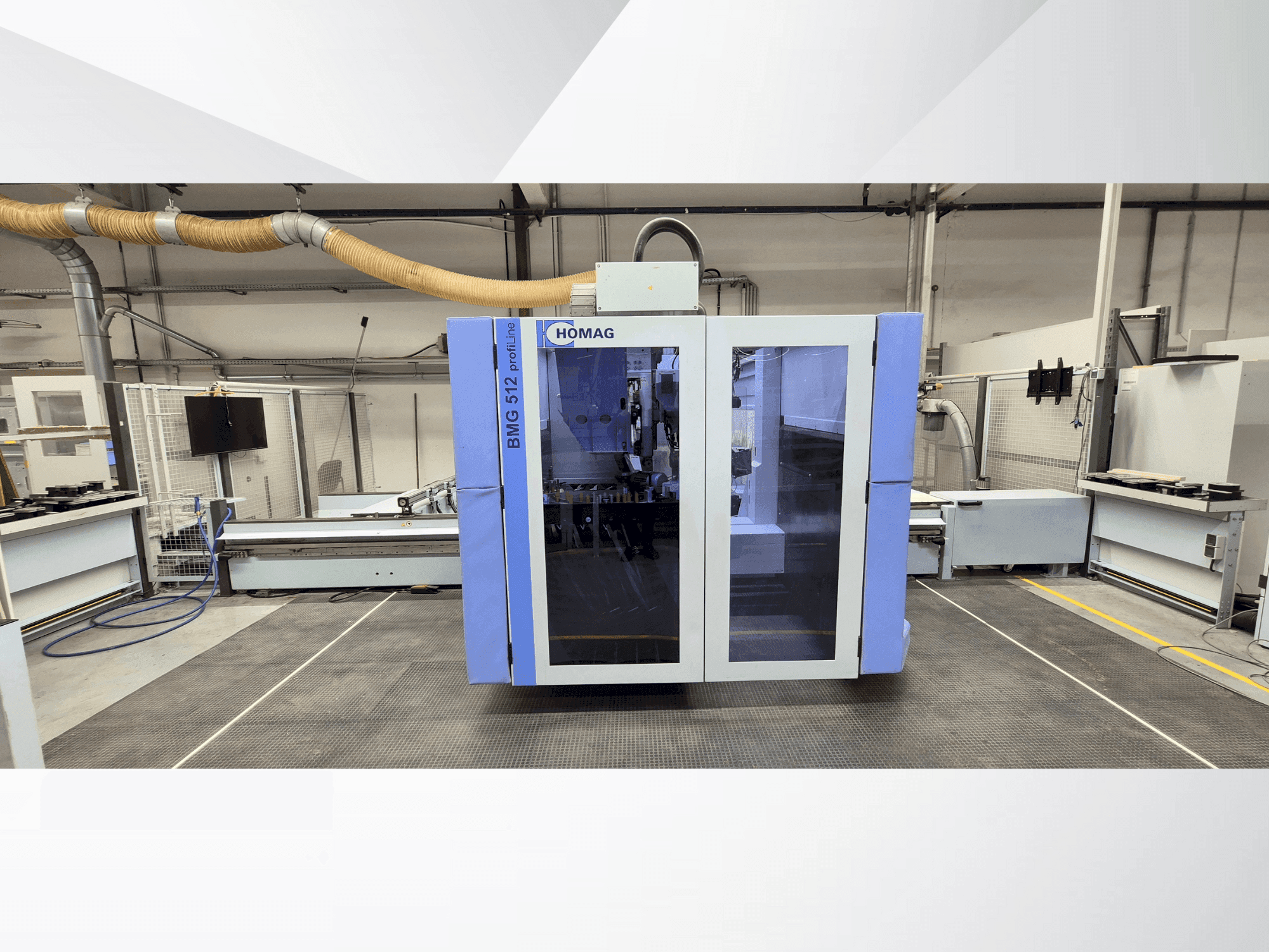 Front view of HOMAG PROFI BMG 512/40/12/V/A machine