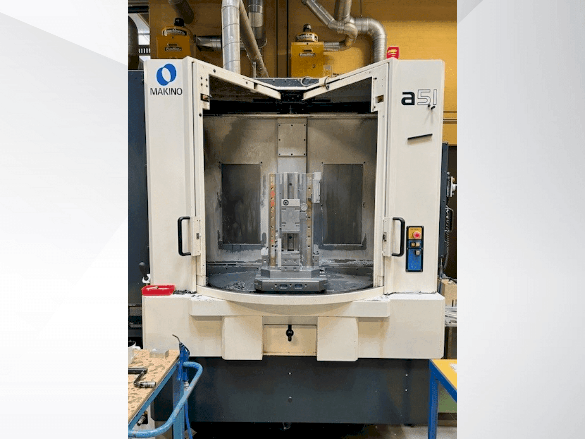 Front view of Makino a51-A 60  machine