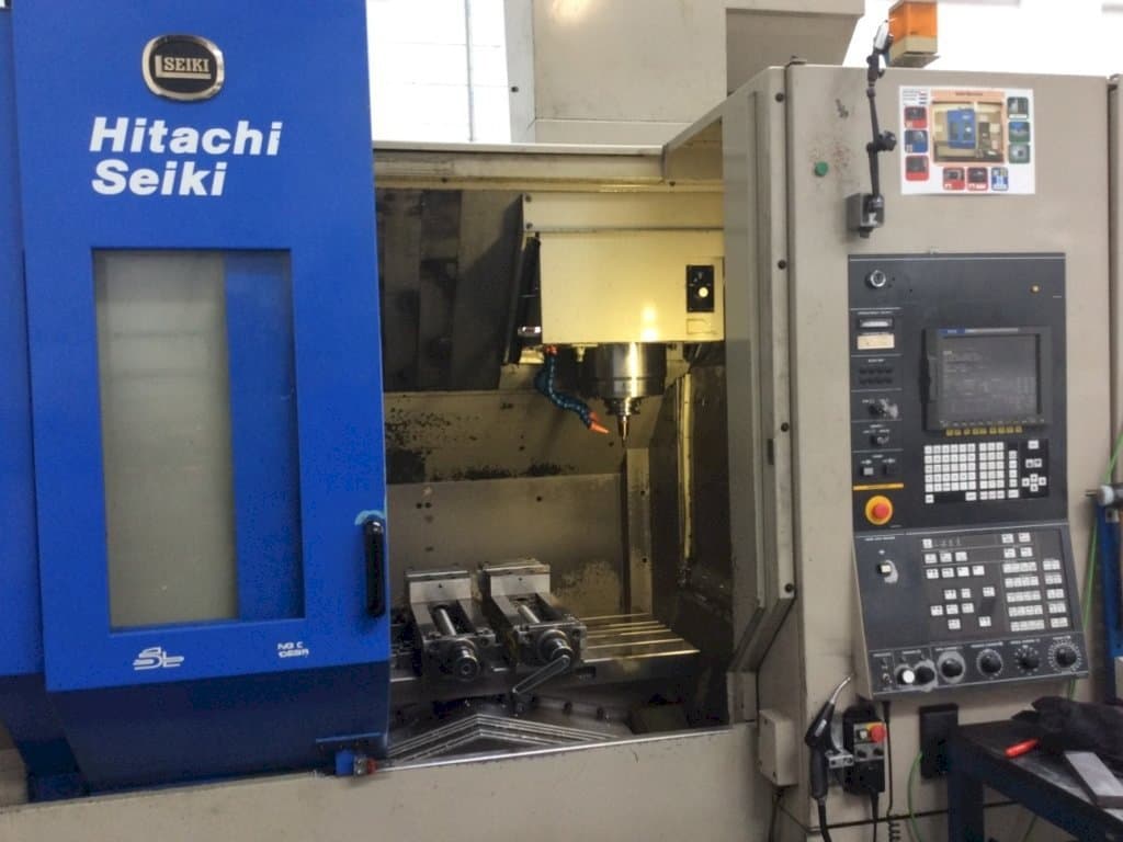 Front view of HITACHI SEIKI VS50 machine