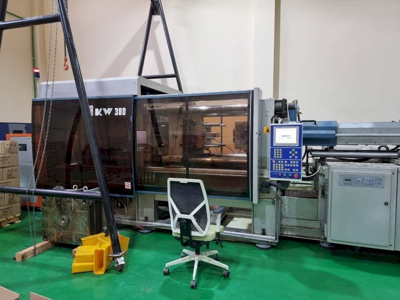 Front view of BMB KW380/3450 machine