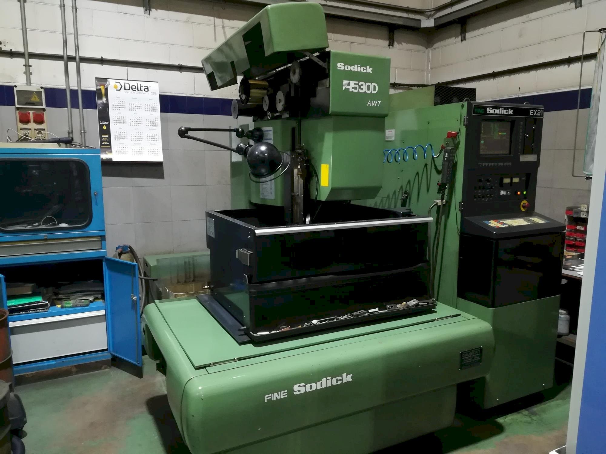 Front view of Sodick A-530D  machine