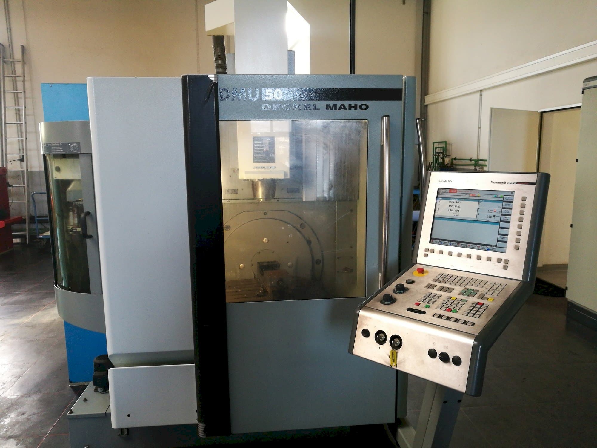 Front view of DECKEL MAHO DMU 50  machine