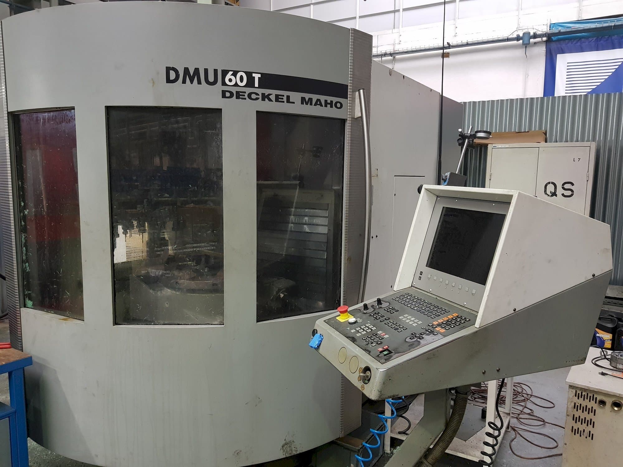 Front view of DECKEL MAHO DMU 60T machine