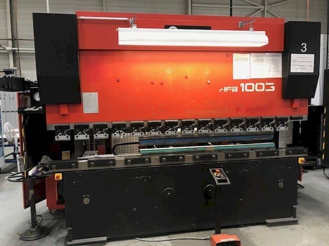 Front view of AMADA HFBO 100-3  machine