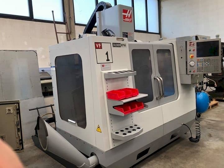 Front view of HAAS VF1 SS  machine