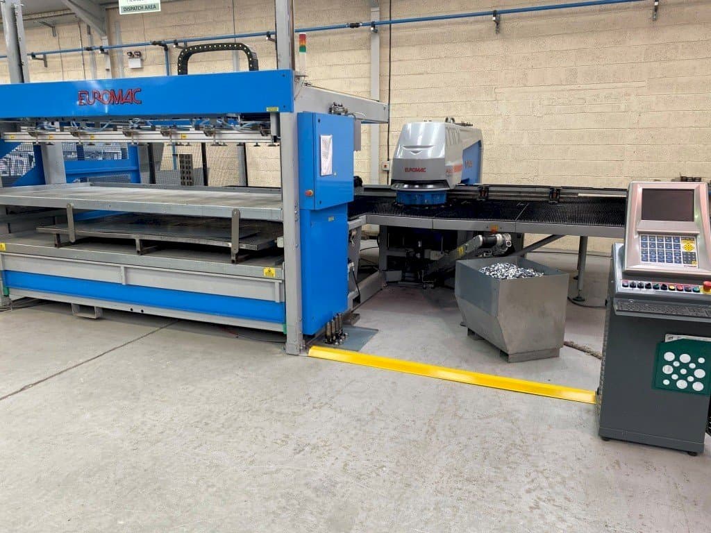 Front view of Euromac MTX Flex 12 Hybrid  machine