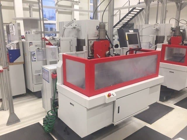 Front view of EMCO Emcomat FB-450 MC machine