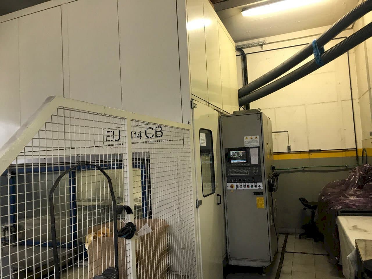 Left side view of Belotti EU3414PWCB machine