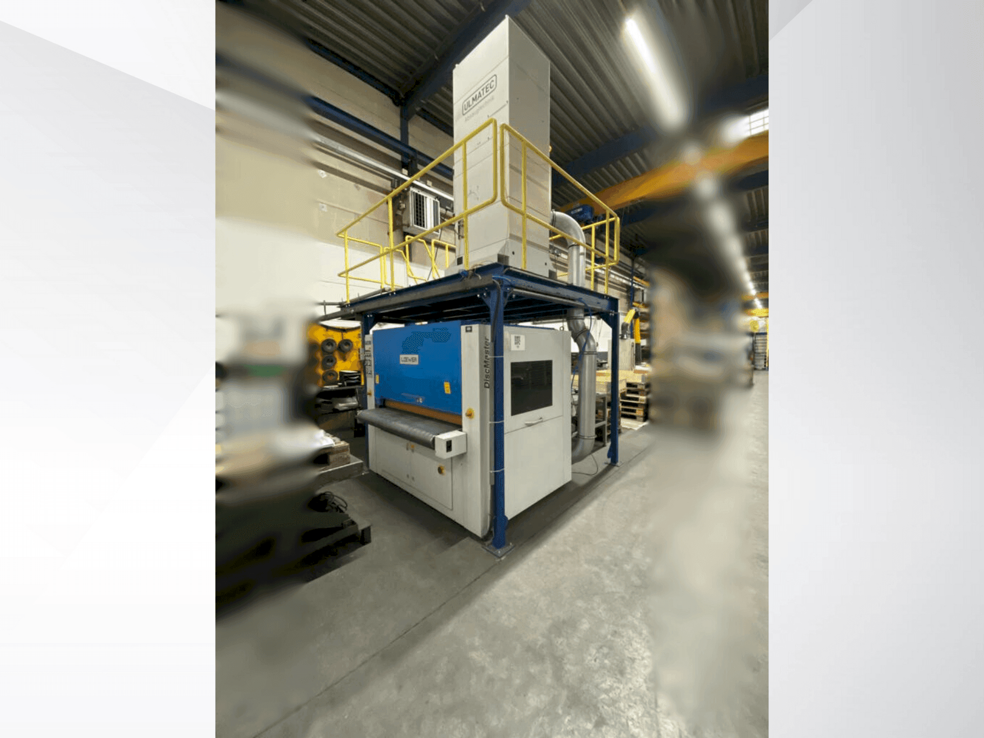 Front view of LOEWER DiscMaster 6TD-1500  machine