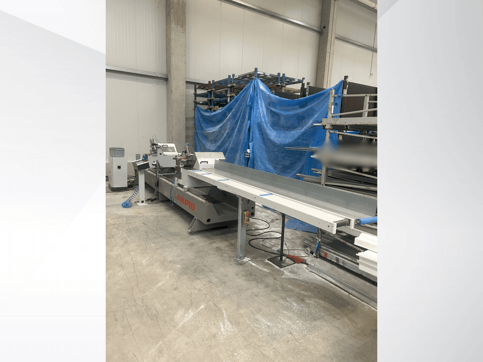 Front view of RAPID DGL 200-E  machine