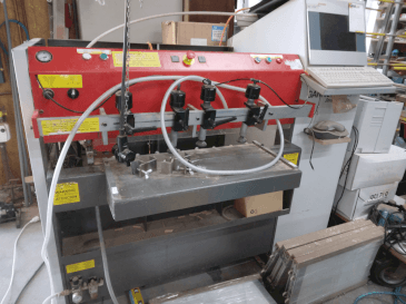 Front view of GANNOMAT Index Logic T70 machine