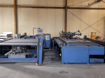 Front view of TWIN SEAM KA 2000-3000 machine