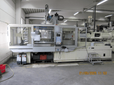 Front view of Krauss Maffei 350-2700 C2  machine