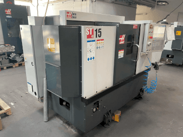 Front view of HAAS ST-15 machine