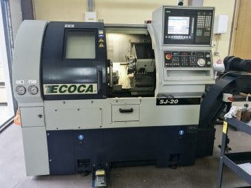 Front view of ECOCA SJ-20 Machine