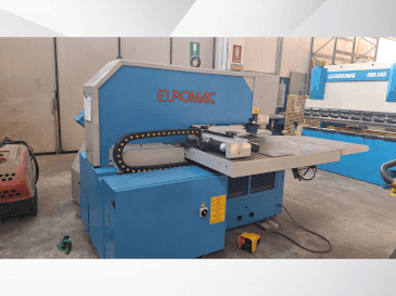 Front view of Euromac BX 1000/50 machine