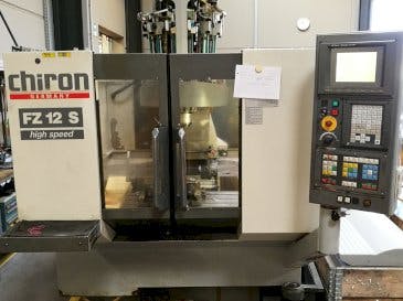 Front view of Chiron FZ 12 S Machine