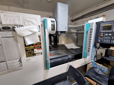 Front view of Feeler FVP1300A machine