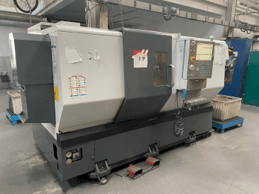 Front view of HAAS DS-30 machine