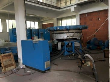 Front view of BANDERA Blow Film Extruder machine