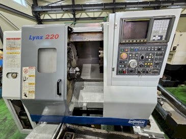 Front view of Doosan Lynx 220A  machine